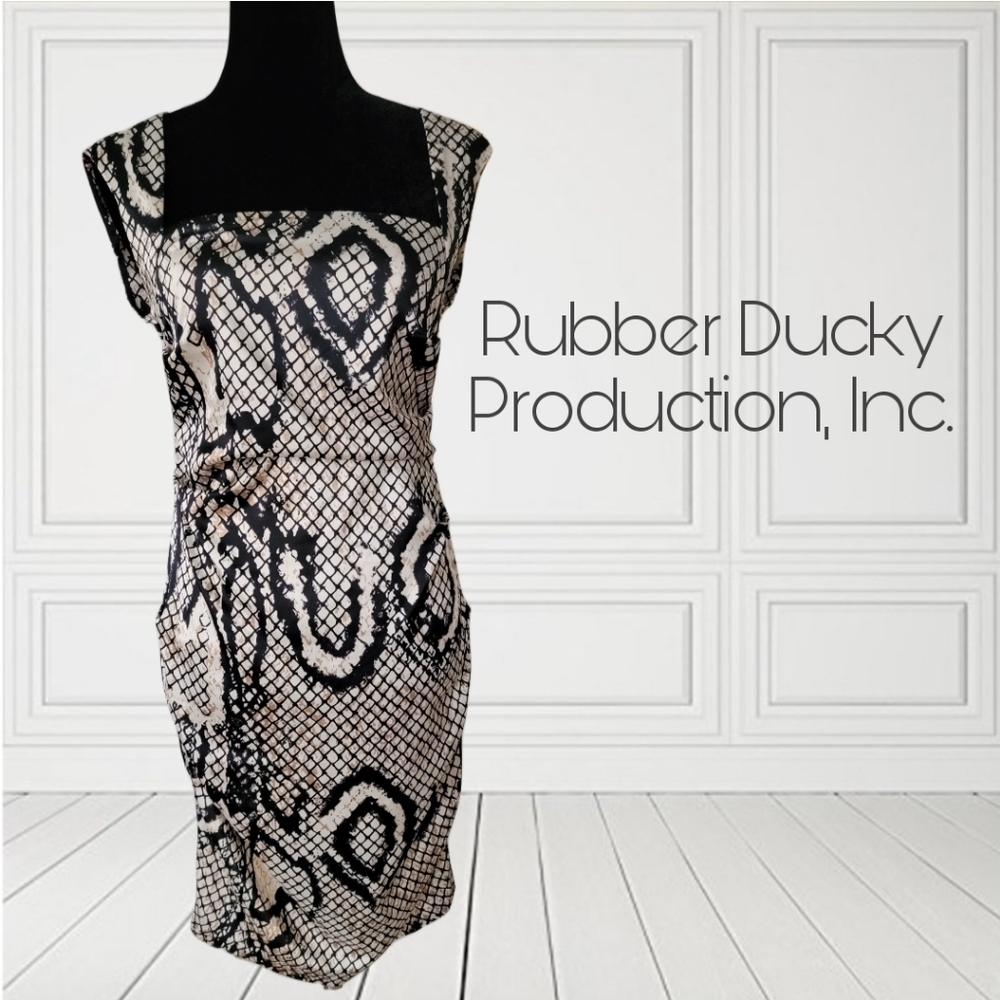 Rubber Ducky Productions, Inc. Snake Print Dress